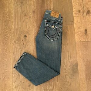 True Religion Mens Straight Jeans